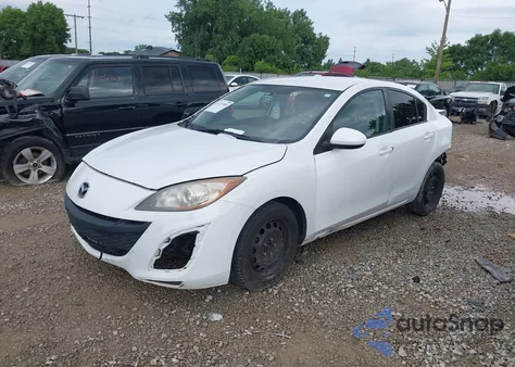 2011 Mazda Mazda3 I Sport из США, поврежденный, VIN JM1BL1UG2B1354791